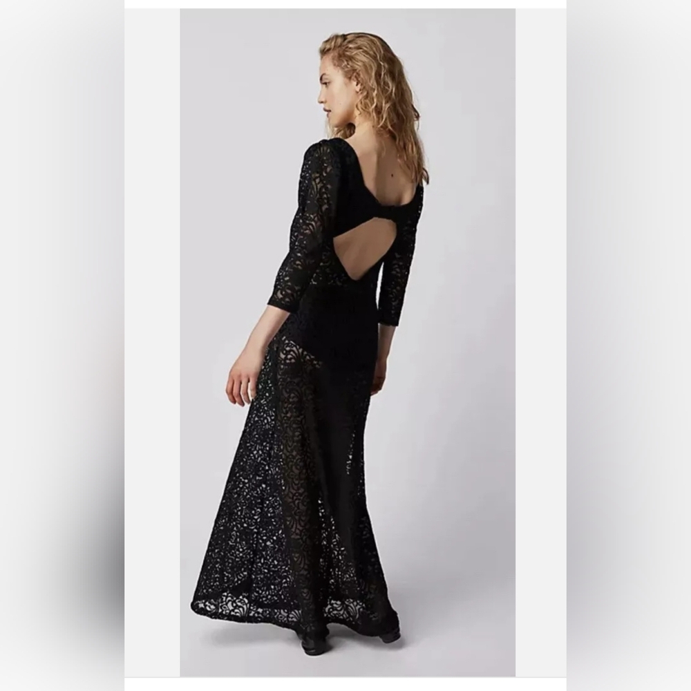 NWOT FREE PEOPLE Adored Maxi Dress Size Large - Picture 5 of 10